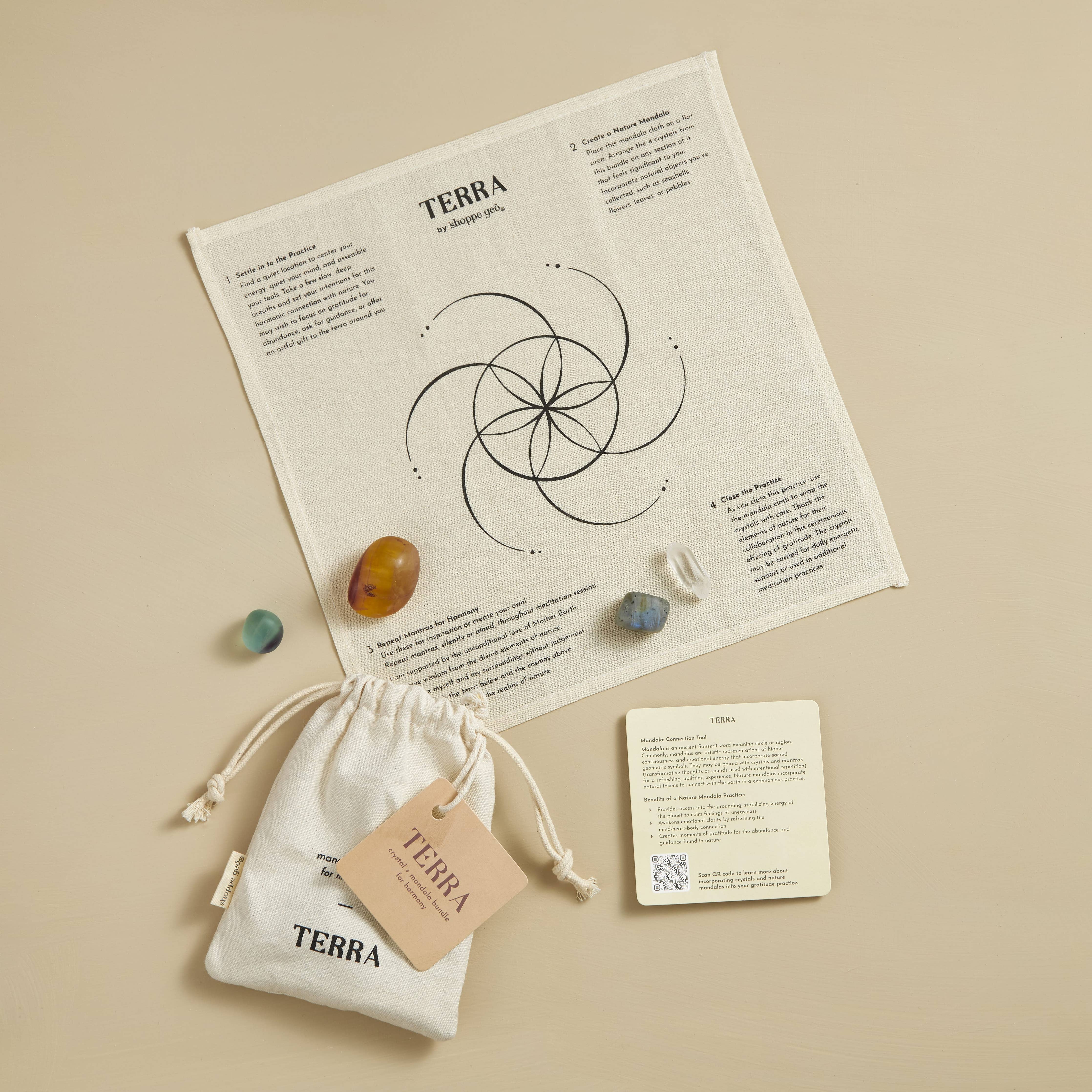 TERRA Crystal Mandala + Bundle - Plastic Free