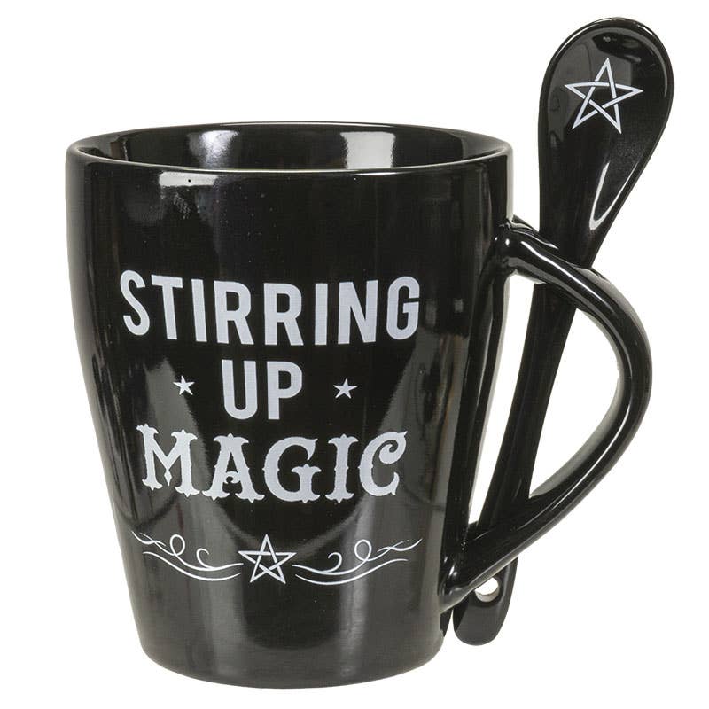 Stirring Up Magic Mug and Spoon Set