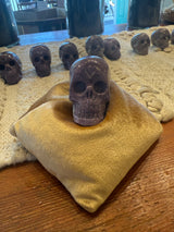 Lavender Jade Skull