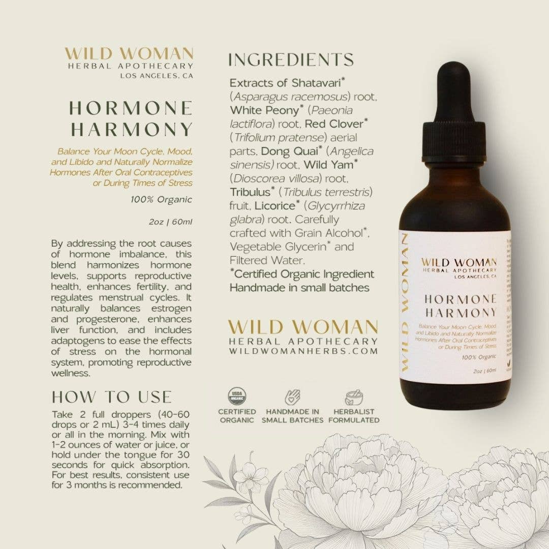 Hormone Harmony | Balance PMS, PMDD, Mood & Post-Pill Health