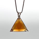 Siberian Gold Quartz Star of David Necklace- Paul Jensen Signature Collection