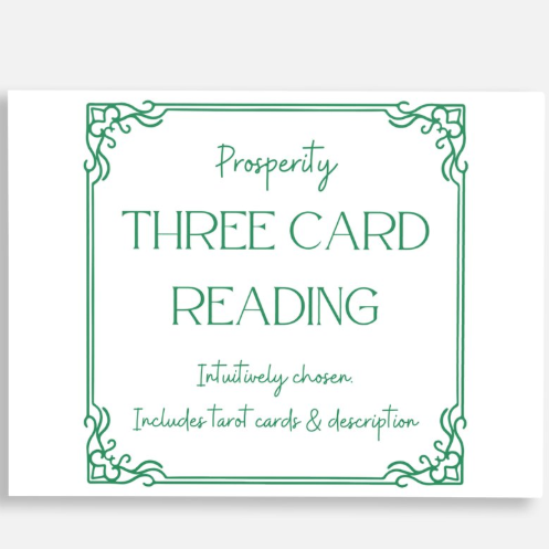 Three Card Tarot Reading