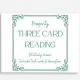 Three Card Tarot Reading