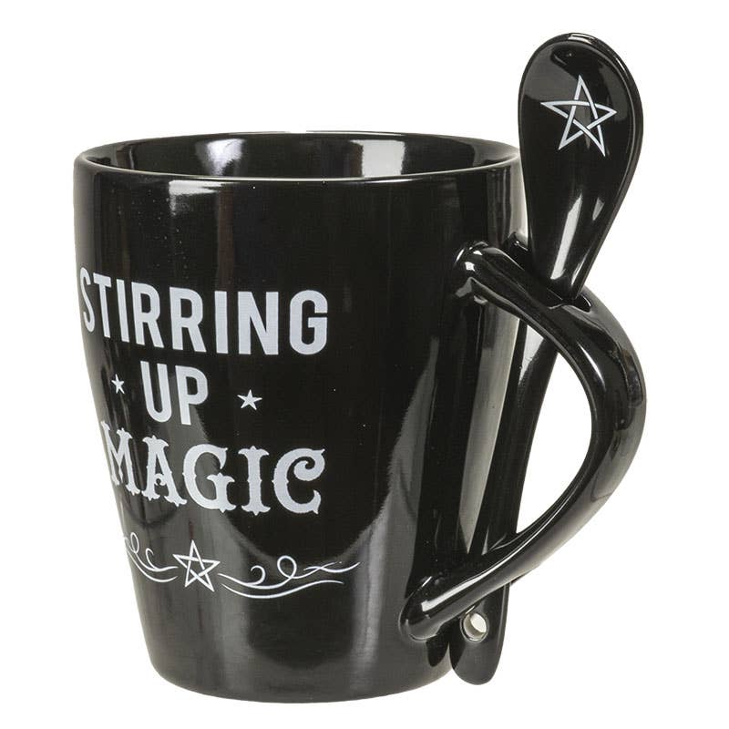 Stirring Up Magic Mug and Spoon Set