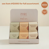 Palm Stone: Mahogany Obsidian - Plastic Free Packaging!