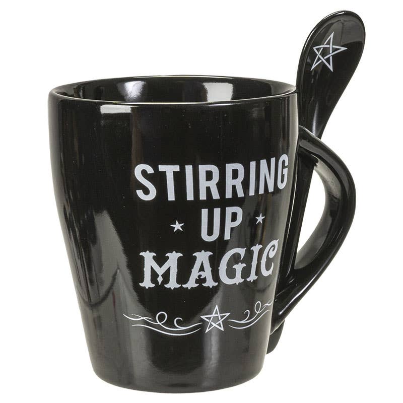 Stirring Up Magic Mug and Spoon Set