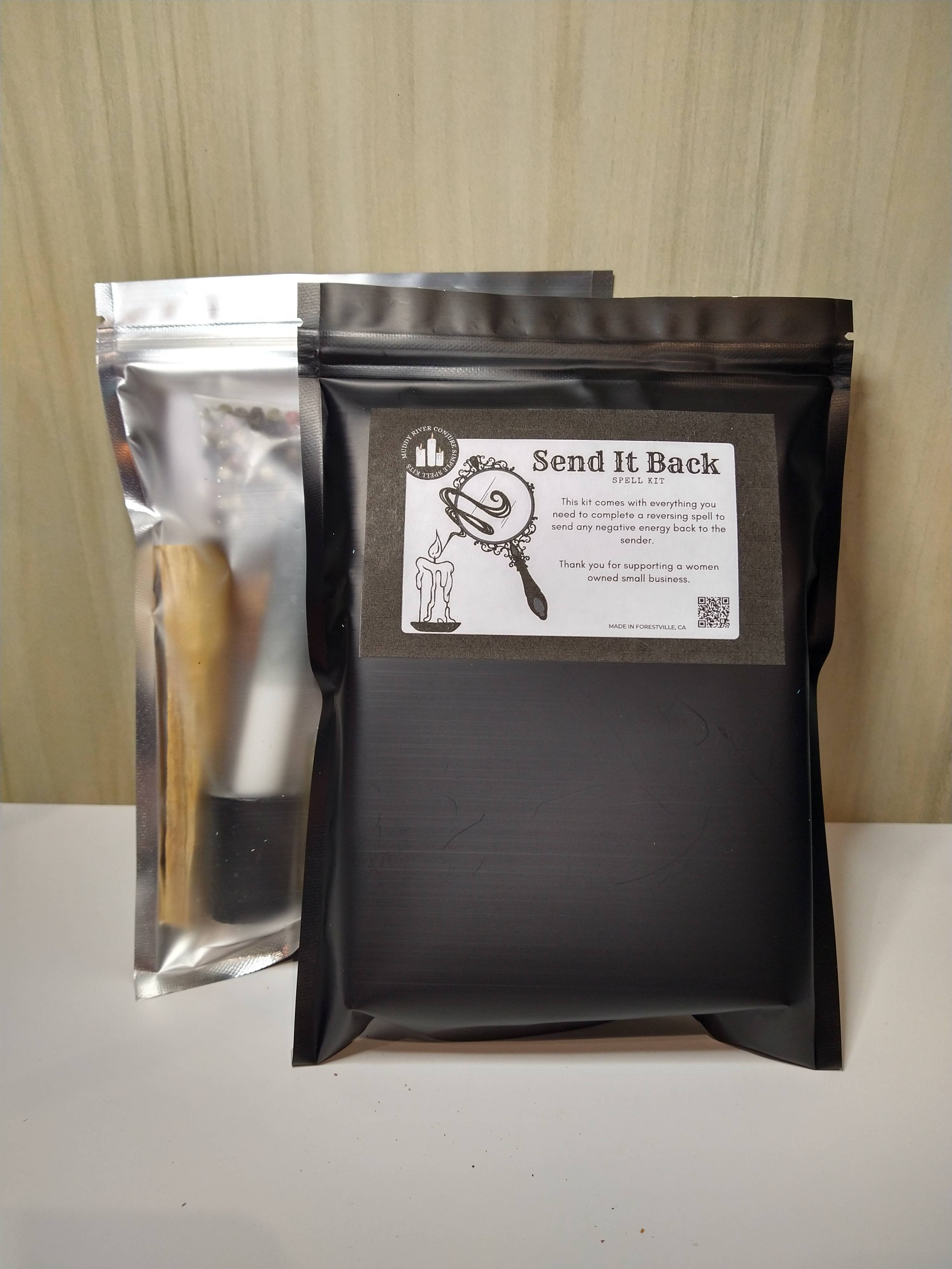 Send It Back Reversing Spell Kit, Reversing Ritual Kit