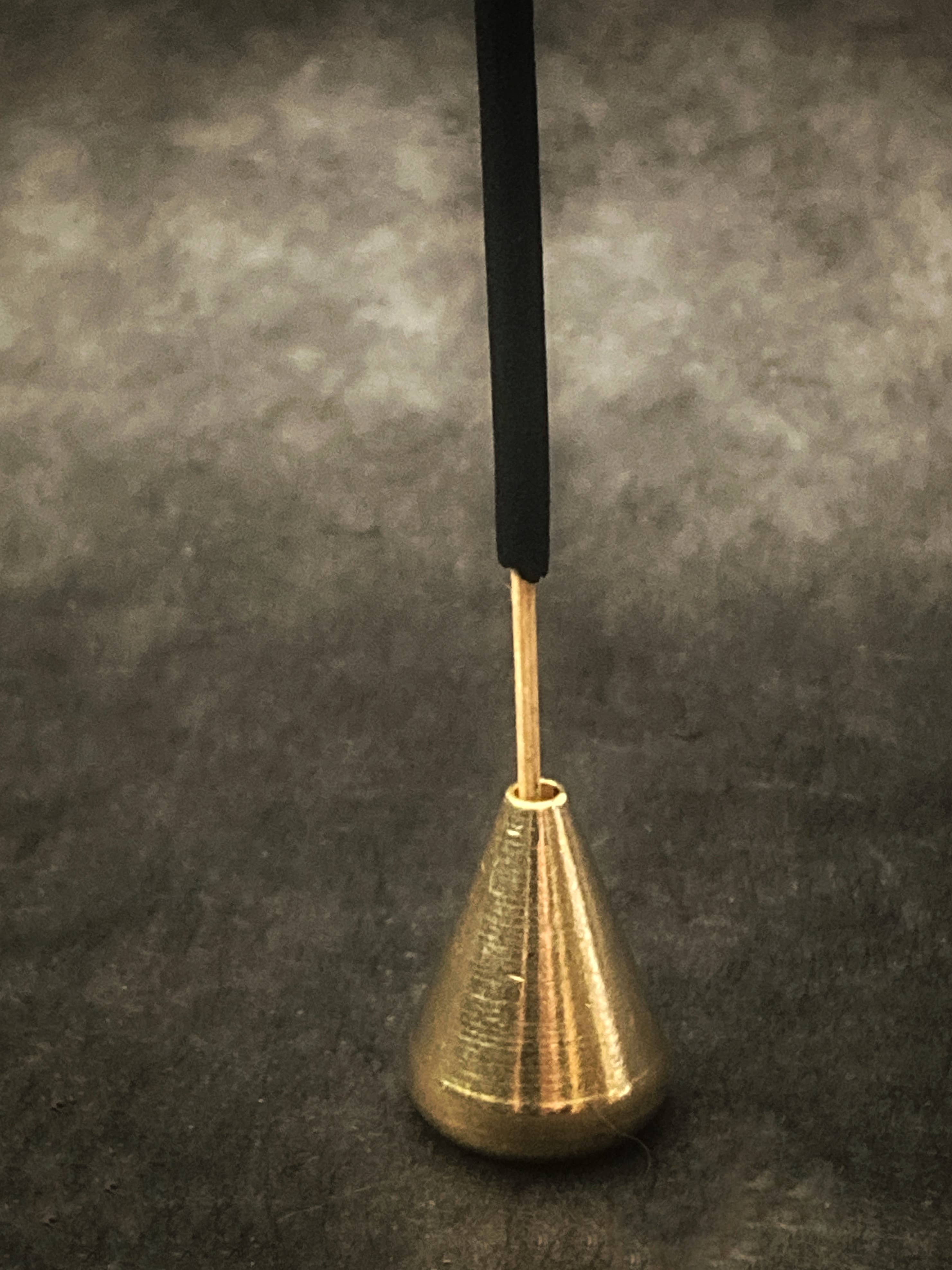 Small Brass Stick Incense Holder