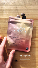 Tantric Rose Blossom Cacao - Organic Ceremonial Chocolate