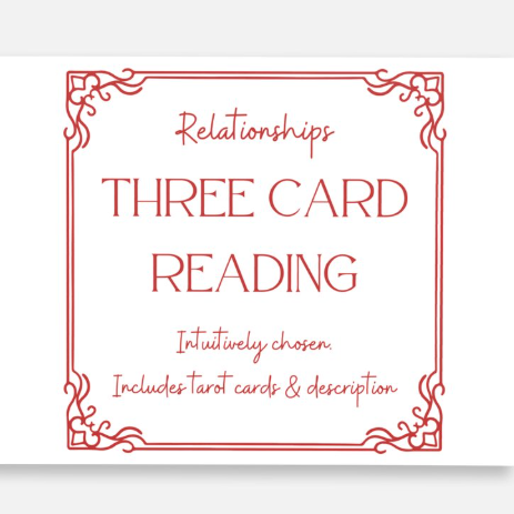 Three Card Tarot Reading
