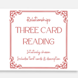 Three Card Tarot Reading