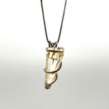 Citrine Mini Kabbalistic Necklace- Paul Jensen Signature Collection