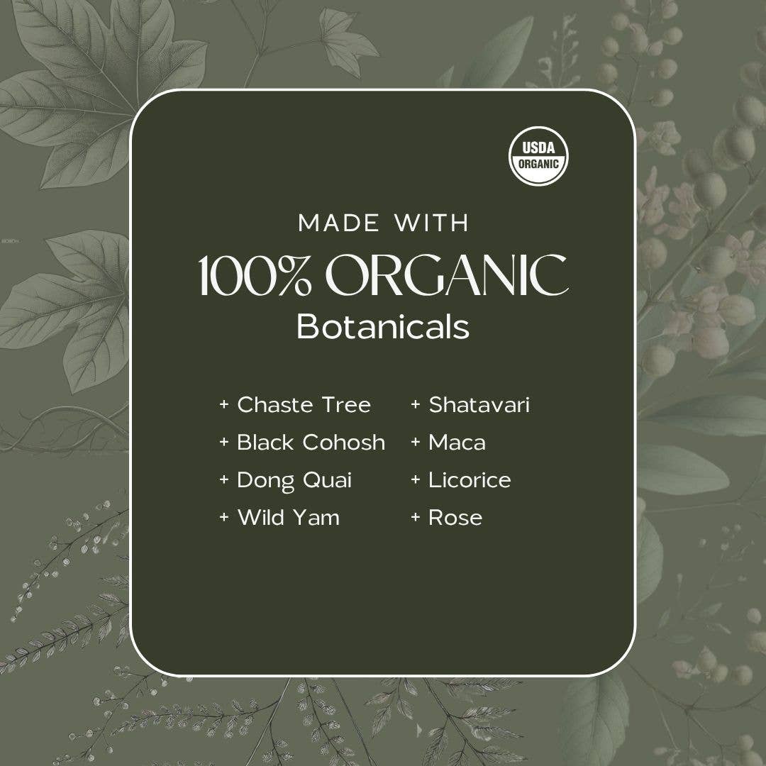 Fertility Flow Tincture | Women's Herbal Hormone Balance