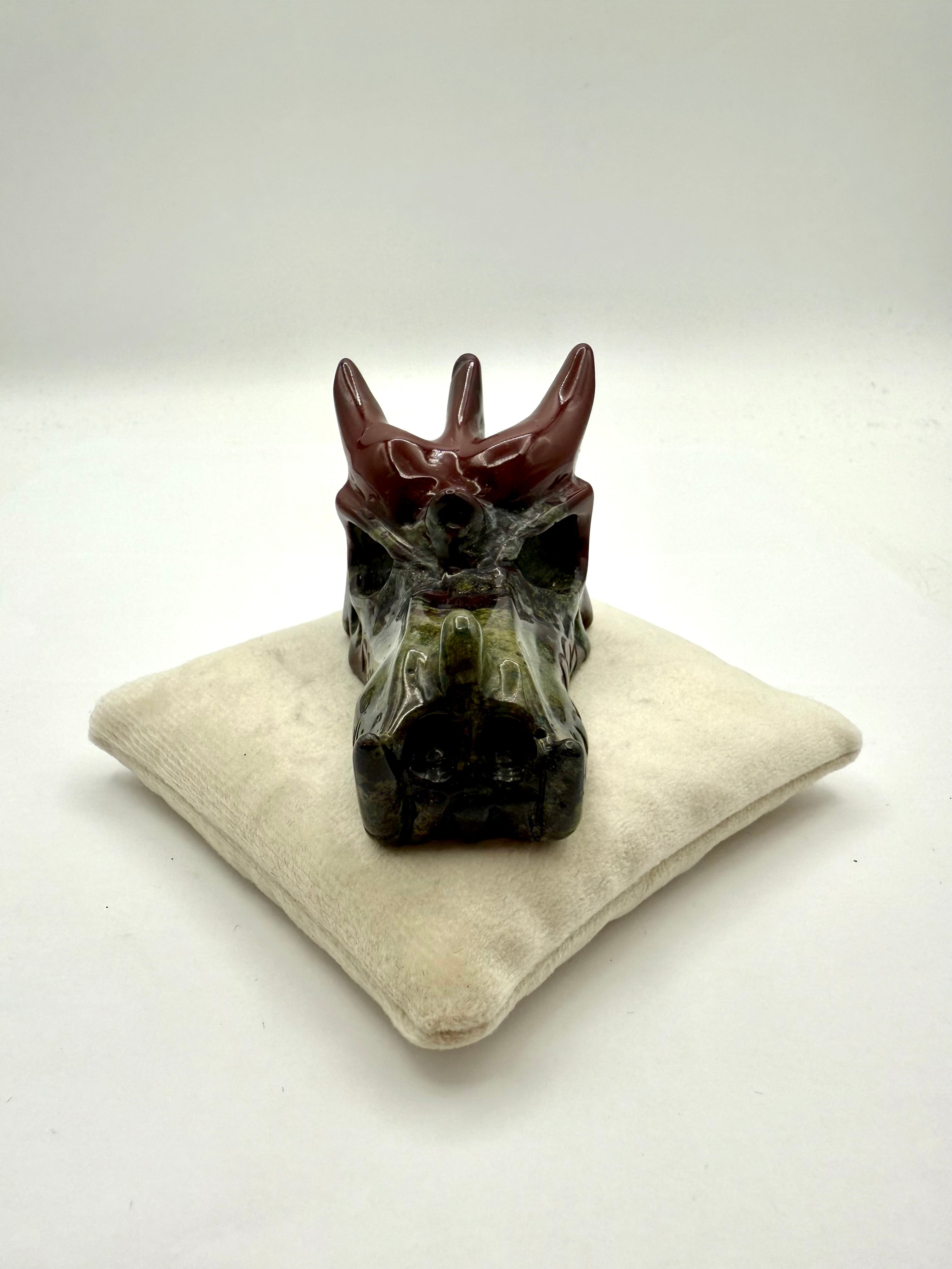 Velaryn | Dragon Blood Jasper | Dragon Skull