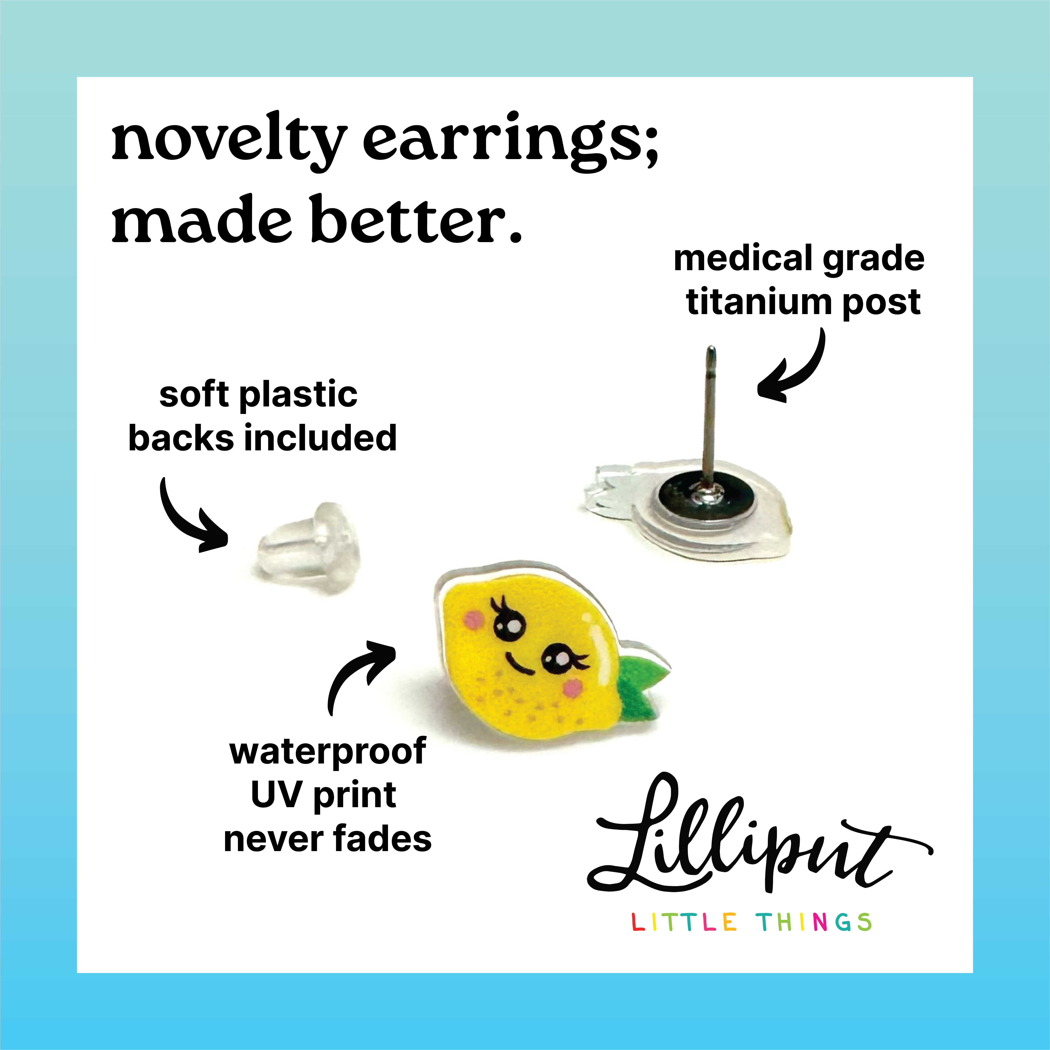 Voodoo Doll Earrings // New Orleans Gifts