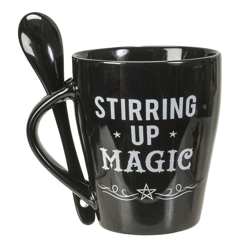 Stirring Up Magic Mug and Spoon Set