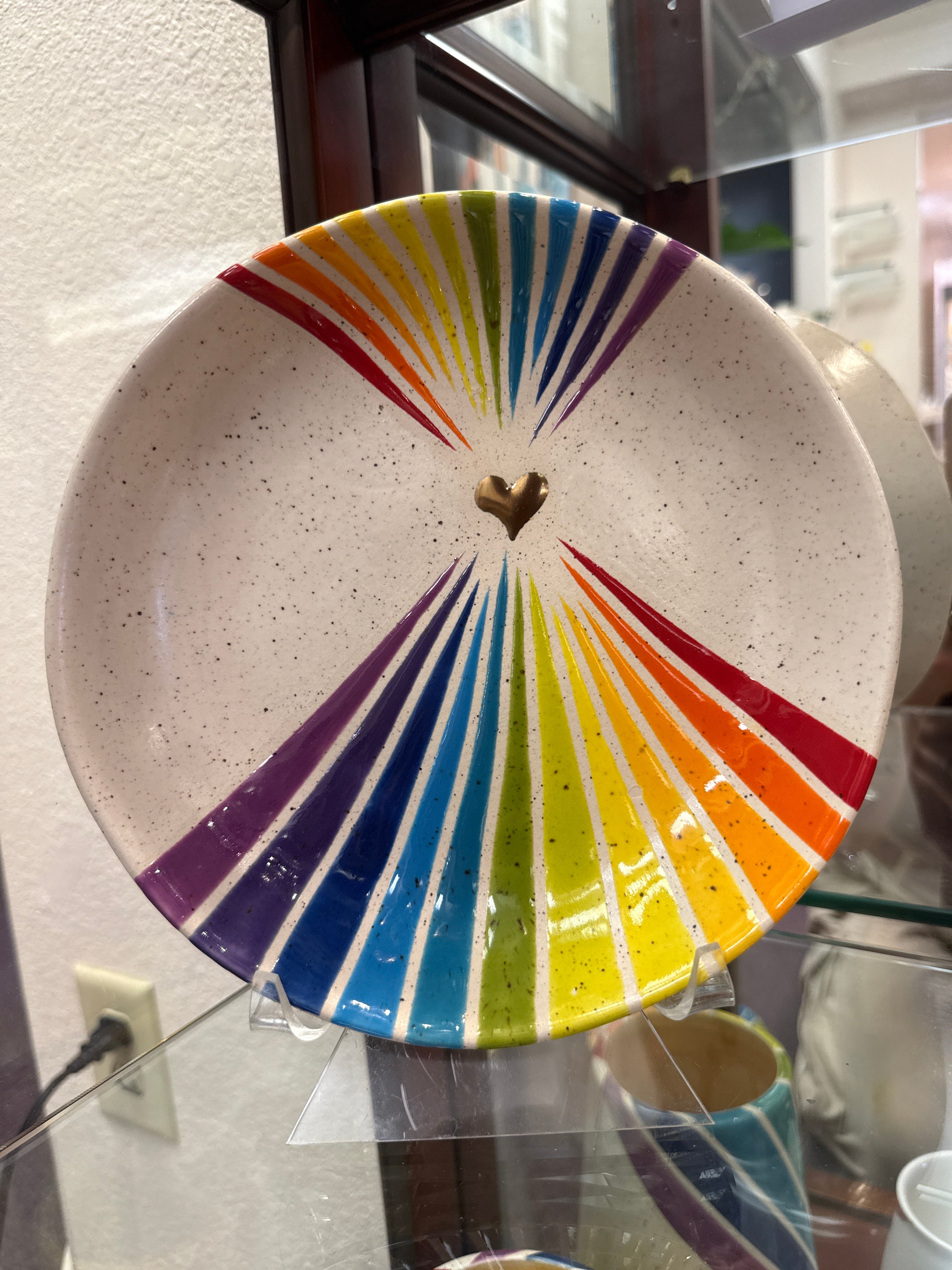 Rainbow Bowl Plate
