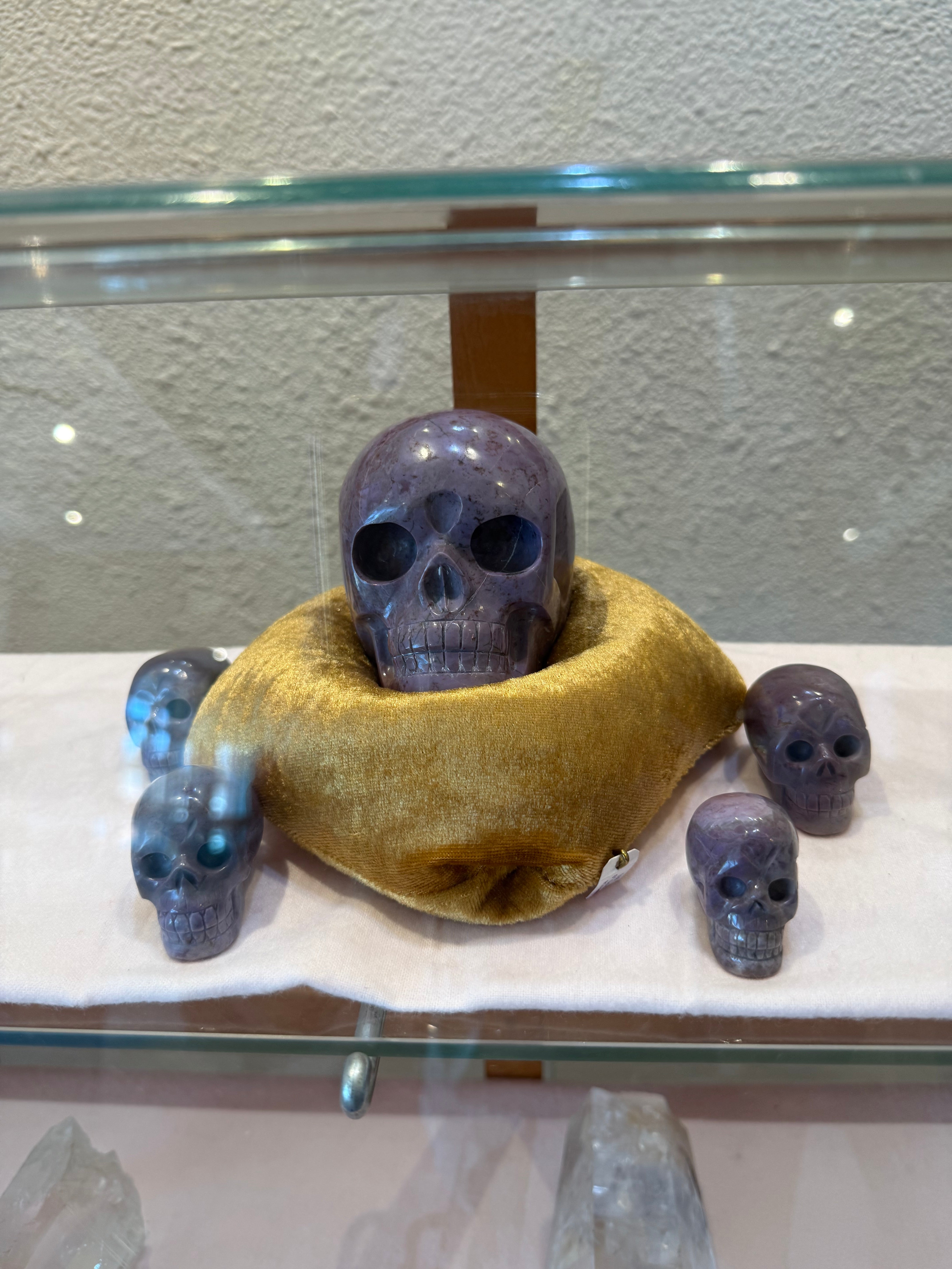 Lavender Jade Skull