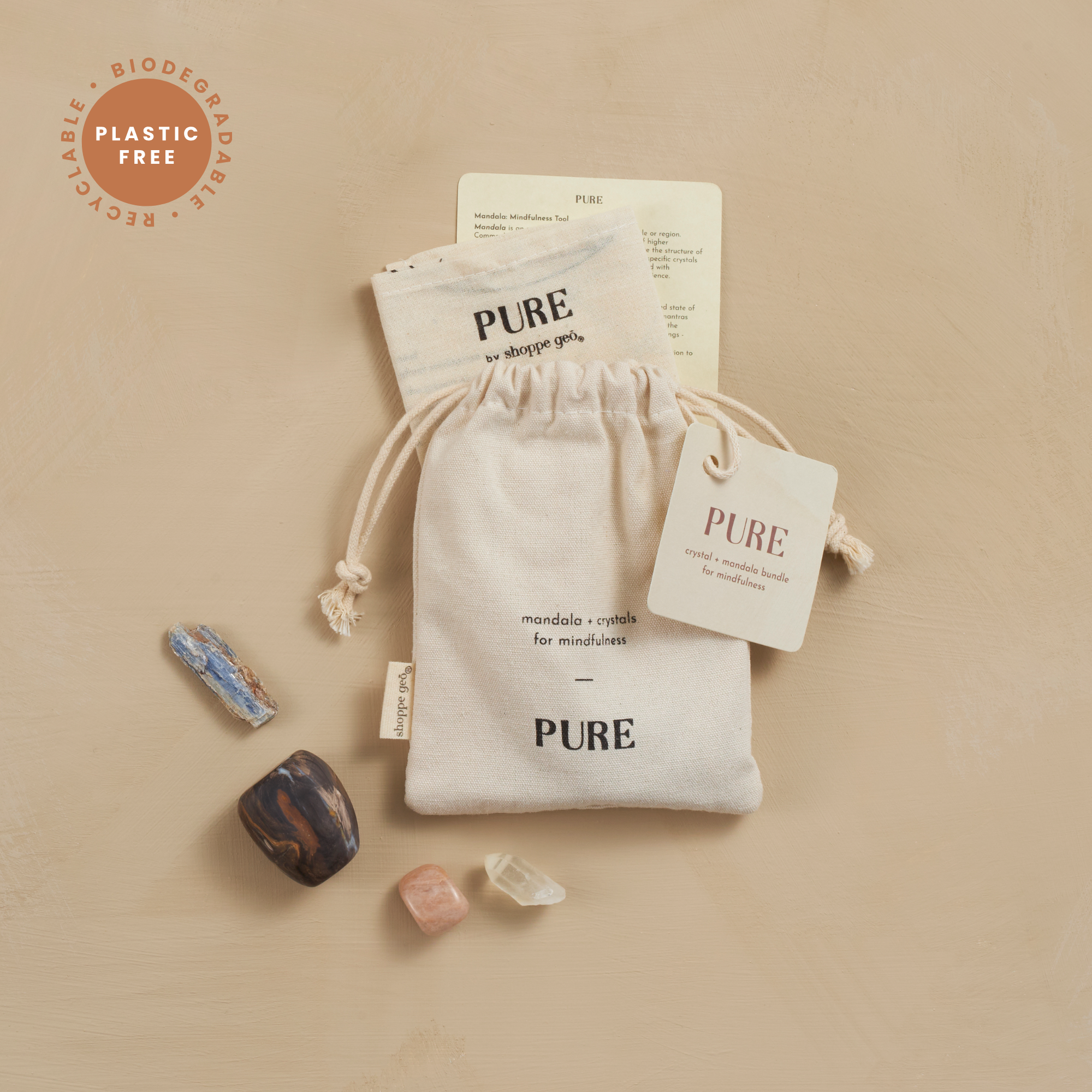 PURE Crystal + Mandala Bundle - Plastic Free