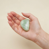 Palm Stone: Xiuyan Jade - Plastic Free Packaging!