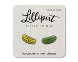 Pickle Earrings // Quirky Earrings
