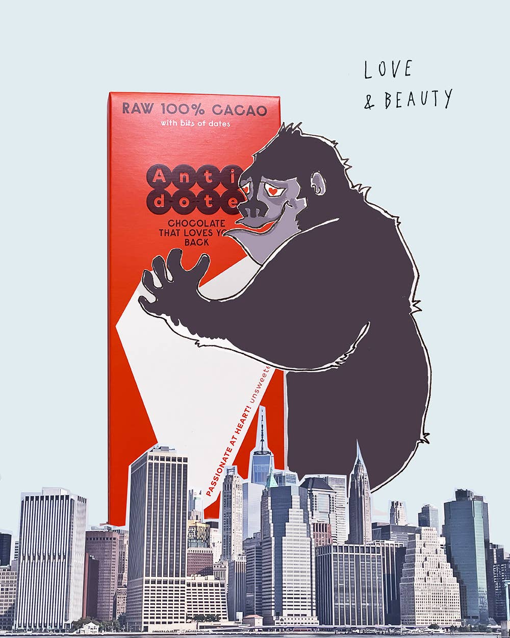 Antidote Chocolate XOCHI: RAW 100% CACAO + DATES