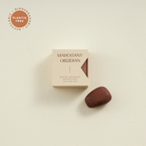 Palm Stone: Mahogany Obsidian - Plastic Free Packaging!
