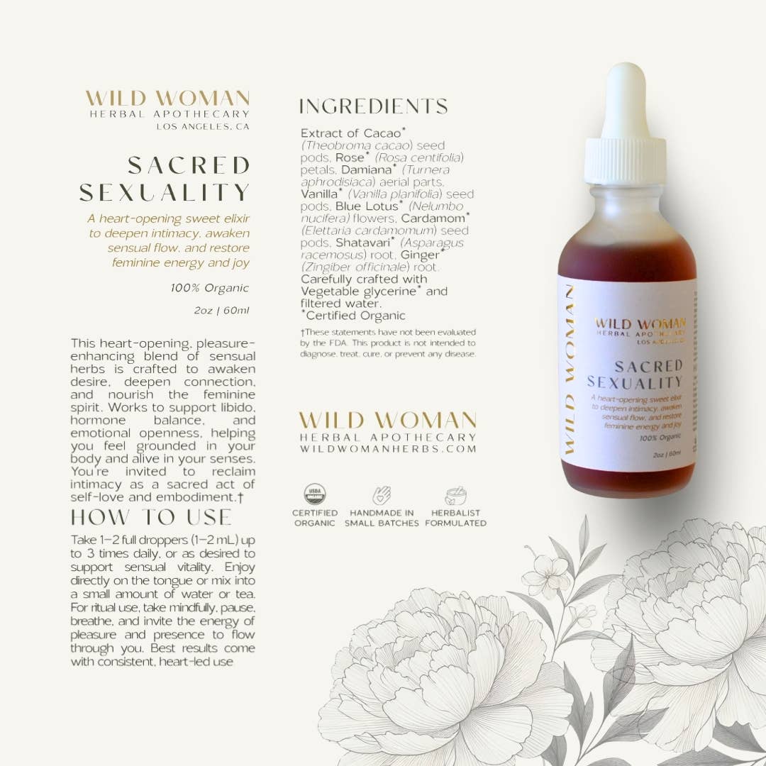 Sacred Sexuality | Sensuality & Intimacy | Herbal Elixir