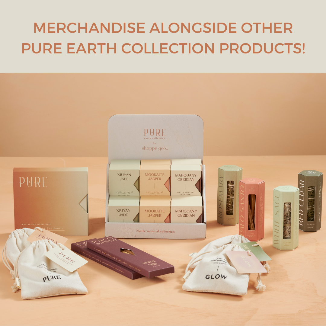 Palm Stone: Xiuyan Jade - Plastic Free Packaging!